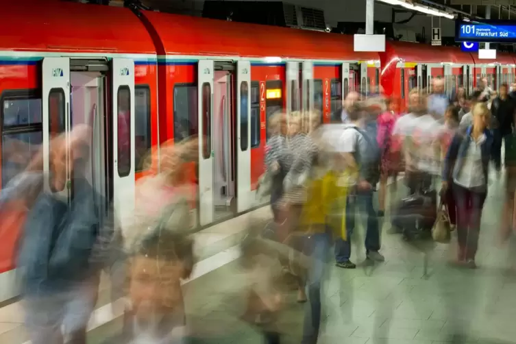 Viele Zugverbindungen fallen von Mittwoch bis Freitag aus.