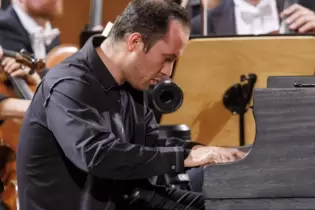 Igor Levit beim Schleswig-Holstein Musik Festival 2022.