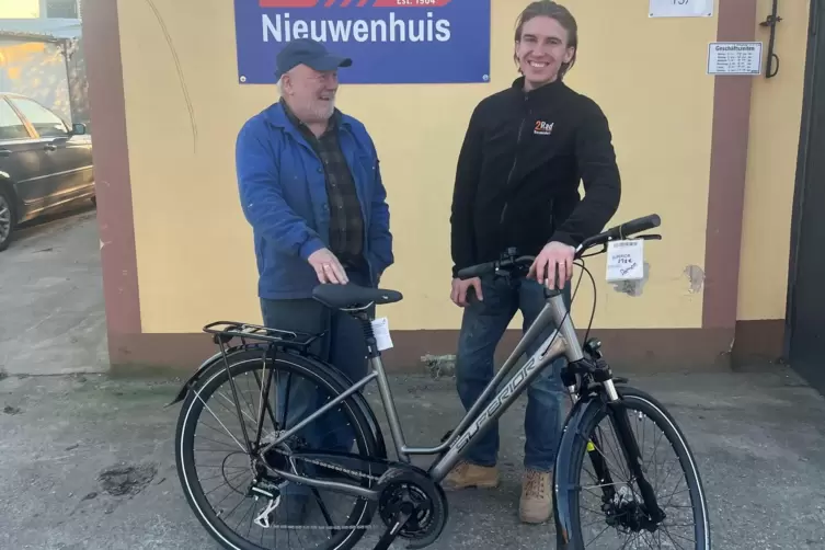 Familienbetrieb: Reinder und Oliver Nieuwenhuis.