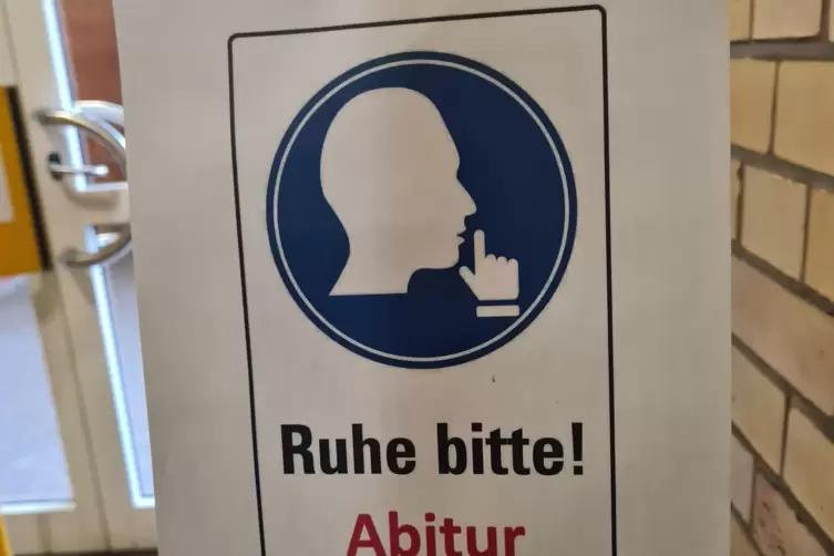 Am Mittwoch begannen die schriftlichen Abiturprüfungen. 