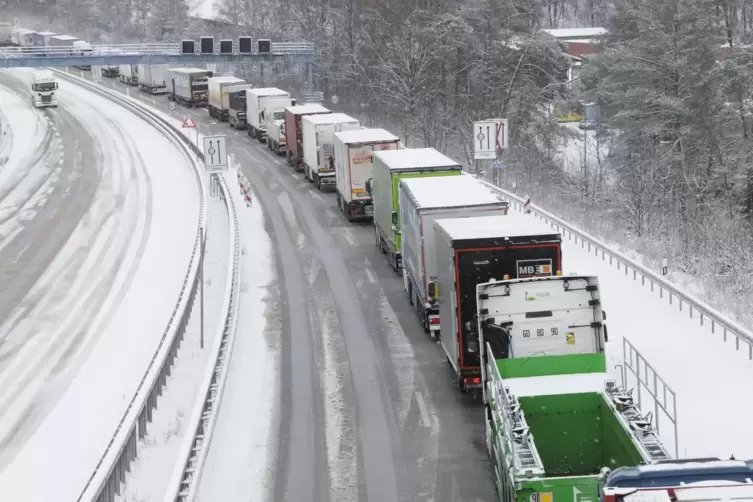 Wenn auf der A6 nichts mehr vorangeht ... 