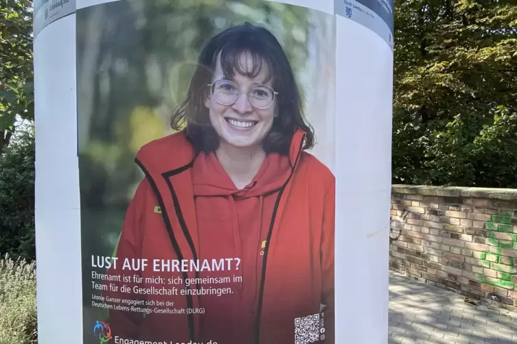 Vor Kurzem hat die Stadt mittels einer Plakataktion fürs Ehrenamt geworben. 