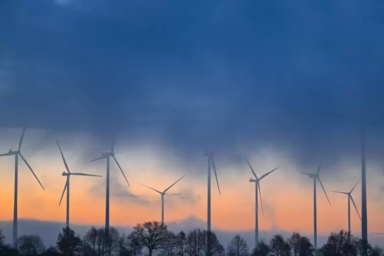 Ein Reizthema: Flächen für Windräder. 