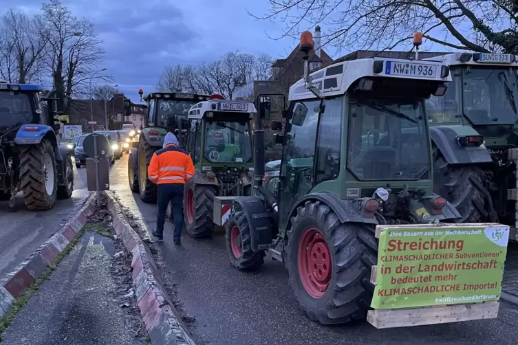 Pendler zeigten Verständnis für den Protest.