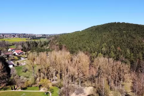 Die Fahrrad-Tour führt durch kleine Dörfer und den Wald. 