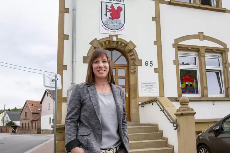 Seit September 2020 ist Kathrin Groschup Hirschhorns Ortsbürgermeisterin.