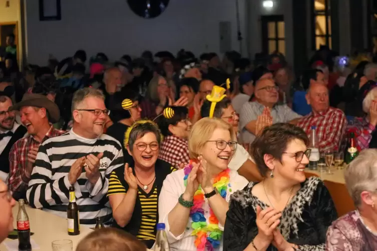 Es herrschte gute Stimmung im Bürgerhaus.