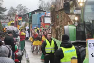 In Herxheim zog 2020 das letzte Mal ein Faschingsumzug durch die Straßen. Damals gab es auch schon verschiedene Sicherheitsvorsc