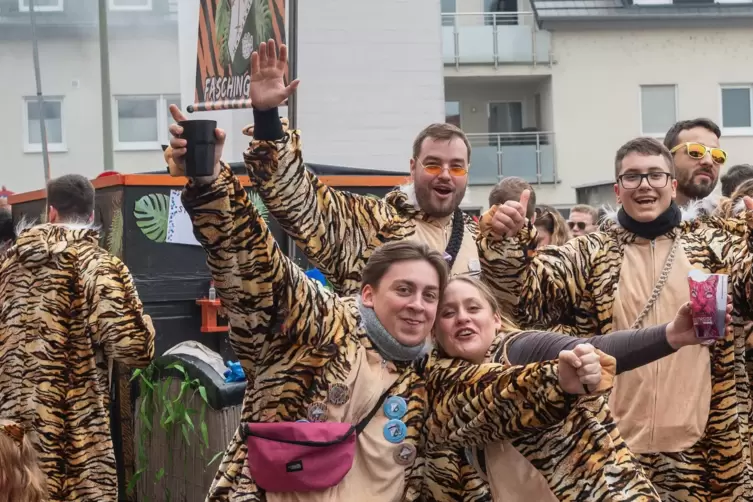 Die Stimmung bei den teilnehmenden Gruppen war wie immer gut. 