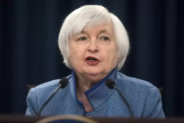 US-Finanzministerin Janet Yellen meint, dass es für einige Banken ungemütlich werden könnte. 