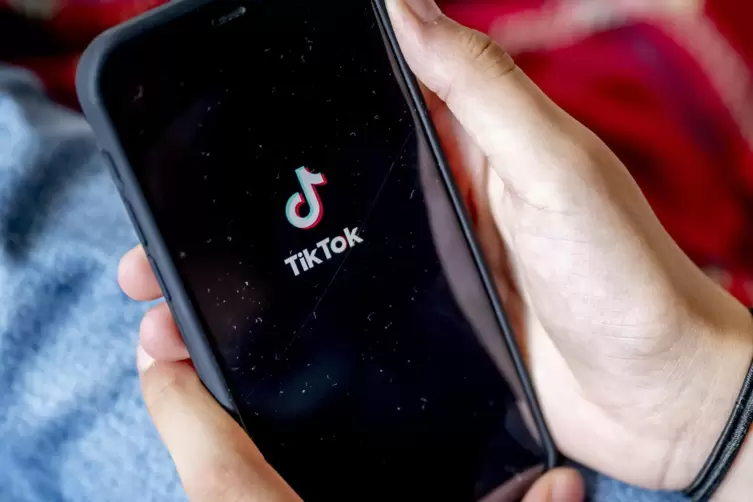 134 Millionen monatliche Nutzer in der EU: Videoplattform Tiktok.