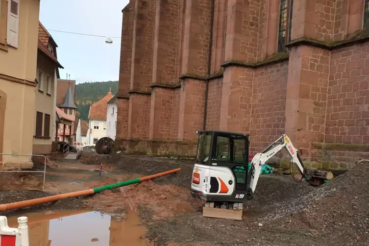 Es geht nicht vorwärts in Lambrecht. 