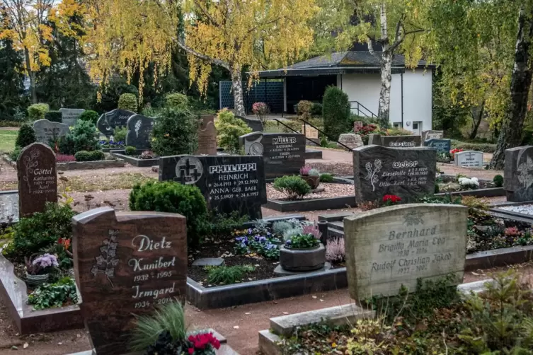 Auch auf dem Staufer Friedhof stehen Arbeiten an.