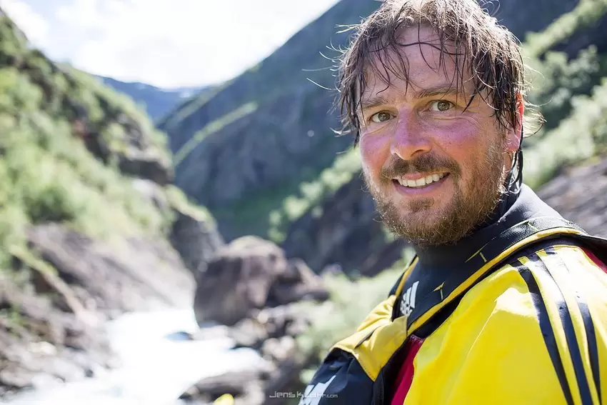 Olaf Obsommer unterwegs in Nordnorwegen.