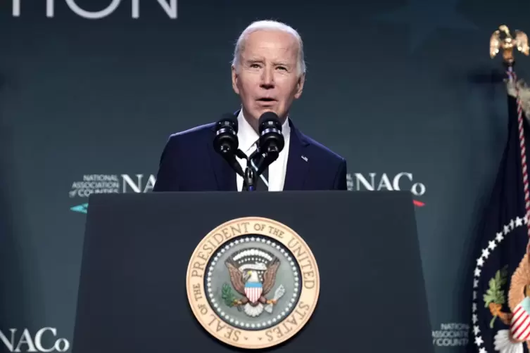 Fadenscheinigen Vorwürfen ausgesetzt: Joe Biden.