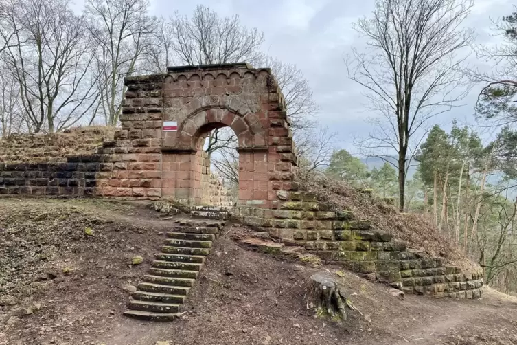 Um 1150 errichtet. Doch von wem? Burgruine Schlosseck stellt die Burgenforscher vor manches Rätsel.