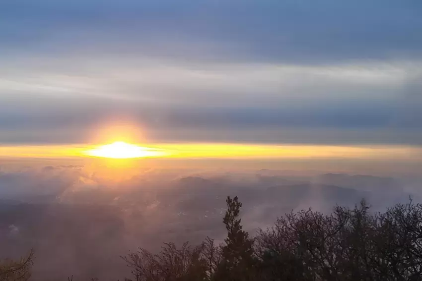 Blick vom Rehbergturm Richtung Gossersweiler