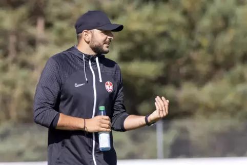 Ist auf dem Fröhnerhof diesmal nur als Zuschauer vor Ort: FCK-U17-Trainer Eimen Baffoun fehlt gesperrt.