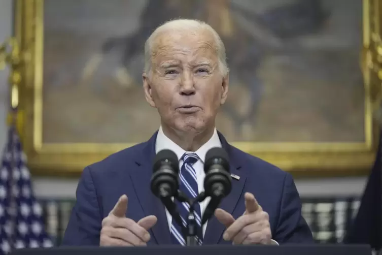 US-Präsident Joe Biden dringt im Gaza-Krieg auf eine vorübergehende Waffenruhe. „Ich will eine Feuerpause sehen, beginnend mit e