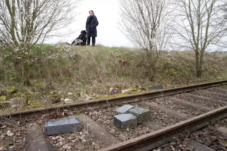 Ihre Hündin Lotte habe sie durch Bellen auf die Grabsteine aufmerksam gemacht, sagt Stefanie Meller. 