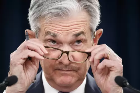 Seine Worte bewegen die Börsen weltweit: Jerome Powell, Vorsitzender der US-Notenbank Fed.