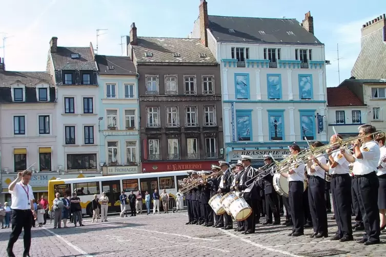 Der historische Marktplatz von Boulogne sur Mer, hier ein Foto von 2009.