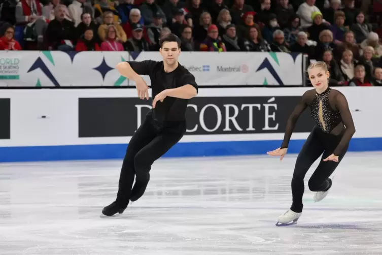 Mit Ruhe zur neuen Bestleistung und WM-Bronze: Nikita Volodin und Minerva Fabienne Hase. 