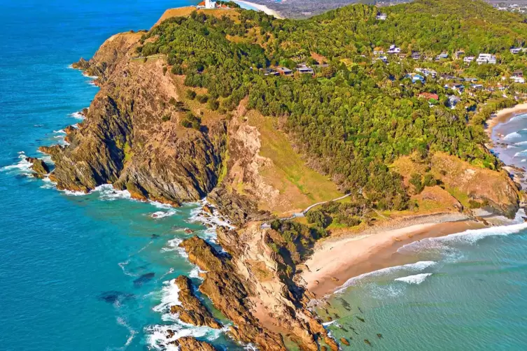 Zum Badeort Byron Bay gehört der Nationalpark Cape Byron State Conservation Area auf einer Landzunge.