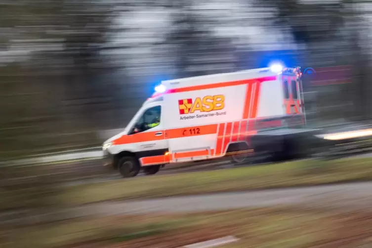 Rettungsdienst und Feuerwehr haben den Verletzten gerettet. 