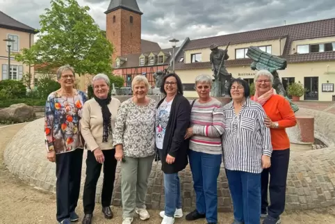 Das Leitungsteam der Otterstadter Landfrauen: (von links) Jutta Dawo, Rosemarie Waldschaks, Gisela Müller, Teresa Böhm, Rosel Ku