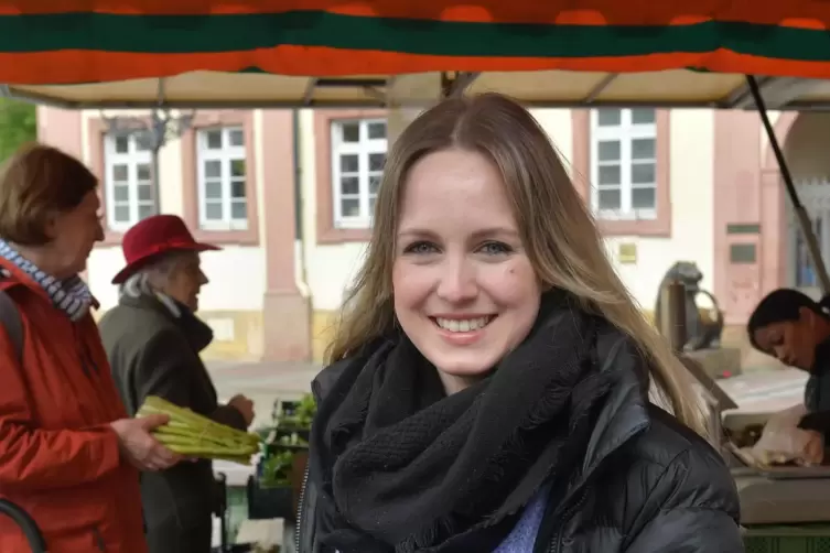 Julia Litzinger arbeitet seit Mitte Januar für die Stadt Neustadt. 