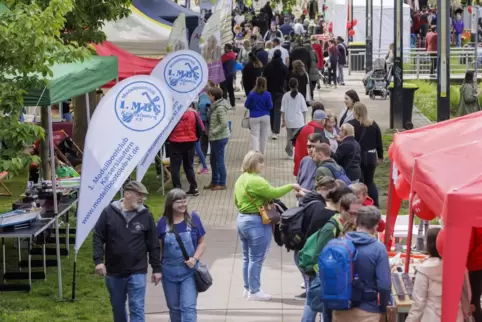 Spiel, Spaß und Information sowie Essen und Musik waren die perfekte Mischung für das Stadtteilfest der Innenstadt-West im Stadt