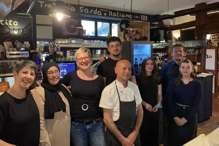 Das Erfolgsteam des Ristorante Dal Pozzo di Michele. Bald werden sie im Il Gambero di Michele Gäste bekochen und bewirten. 