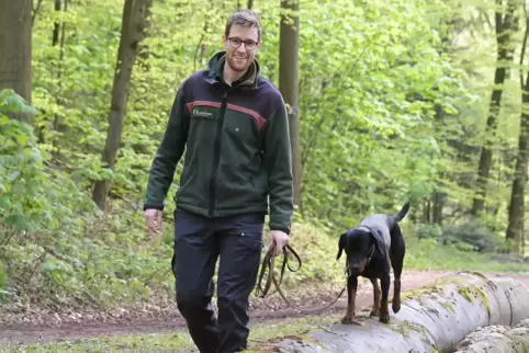 Leitet das Forstamt Westrich: Florian Kemkes.