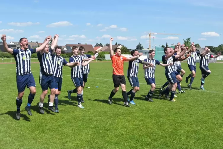 Geschafft: Otterstadt spielt wieder B-Klasse.