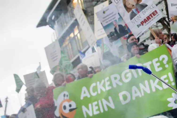 Proteste gegen Umweltgifte gibt es immer wieder. 