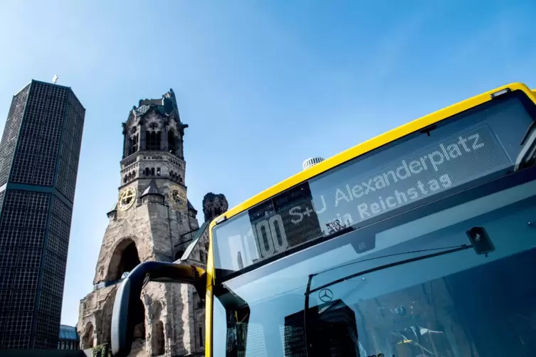 Markantes Wahrzeichen: Die Gedächtniskirche am Breitscheidplatz.