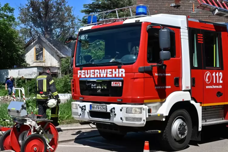 Die Scheune in der Landwehrstraße hatte schon mal gebrannt. 