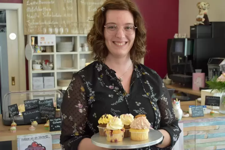 Cupcake-Fee mit eigenem Backwerk: Miriam Tonhäuser.