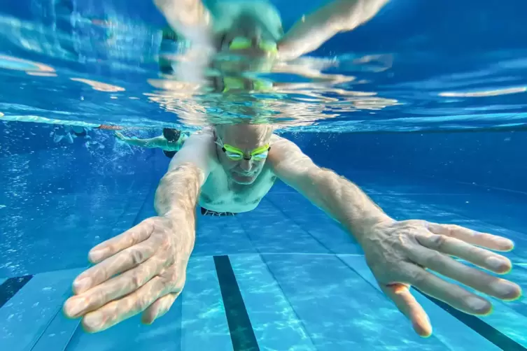 Schwimmen gehört zu den Disziplinen, in denen das Sportabzeichen absolviert werden kann. 