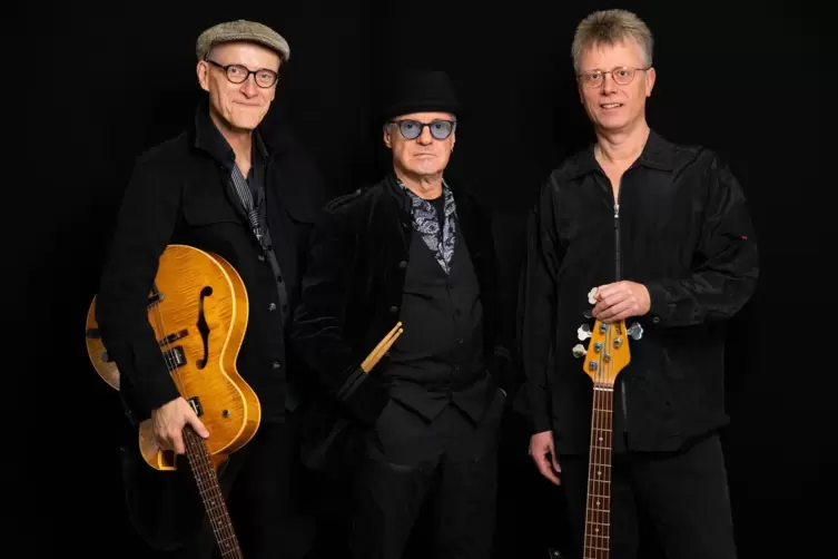 Ivo Müller & Bluesfriends kommen nach Pirmasens (von links): Ivo Müller, Martin Lösing und Jörg Jenner.