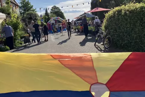 Bunt ging es zu beim Fest der Vielfalt in Mertesheim.