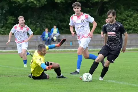 Stets gefährlich: Gianluca Giannetta (FCA), Schütze des 1:0. 