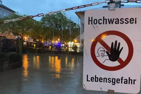 Die Stadt Zweibrücken war vom Hochwasser am Wochenende besonders betroffen. 