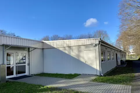 Das Dauerprovisorium der DBZ-Kita liegt direkt hinterm „Kinderhaus am Ebertpark“.