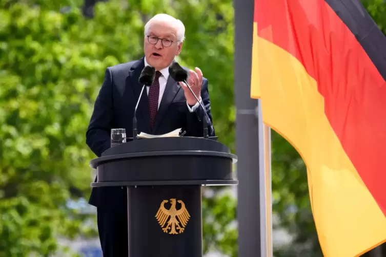 Sieht „härtere Jahre“ kommen: Bundespräsident Steinmeier. 