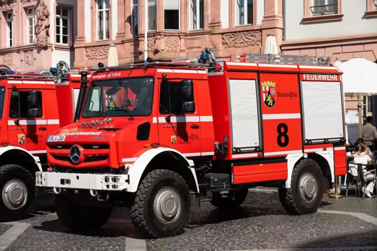 Mit diesem Fahrzeug können Waldbrände besser bekämpft werden. 