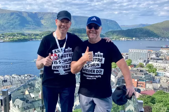 Große FCK-Fans: Alex Kitsch (links) und Matthias Gestrich.