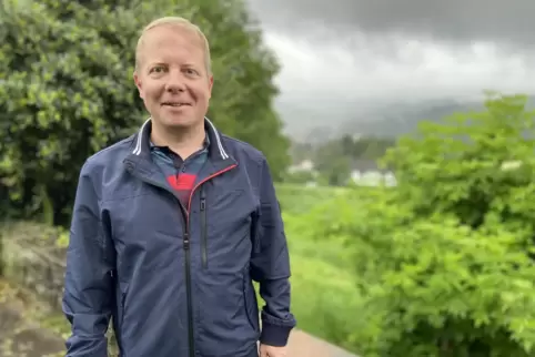 Plätze, an denen der Kuseler CDU-Bürgermeisterkandidat Martin Heß gern Zeit verbringt, gibt es in Kusel (im Hintergrund) einige.