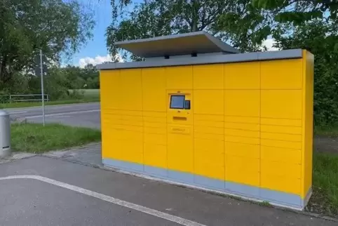 Die neue Poststation steht nahe der Kita Eisbachbande.